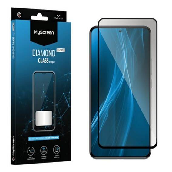 Szkło Hartowane XIAOMI REDMI 12 4G MyScreen Diamond Glass Edge Full Glue Lite czarne