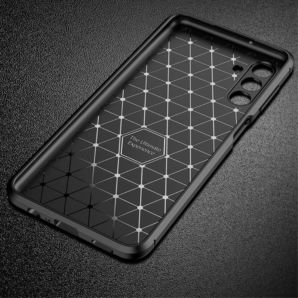 Case SAMSUNG GALAXY A54 5G Armored Shockproof Nexeri Carbon Fiber Black