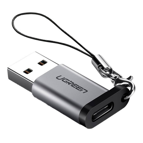 Adapter USB A Male to USB-C Male UGREEN 3.0 (grey) | all GSM ...