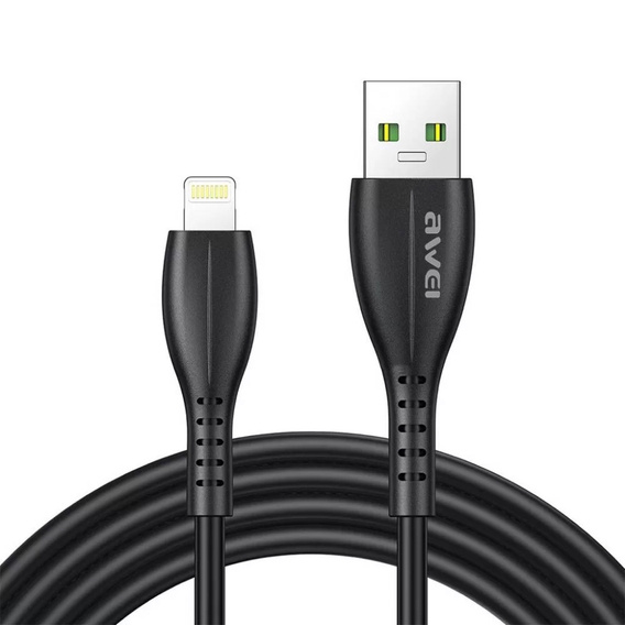 AWEI CL-115L USB to Lightning cable black/black