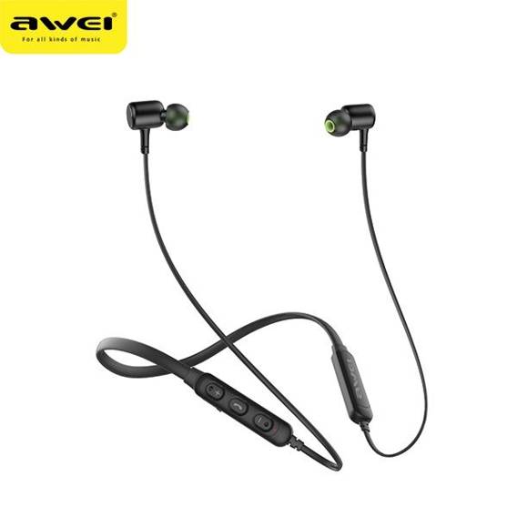 AWEI Neckband Bluetooth Sport Headphones (G30BL-BK) black