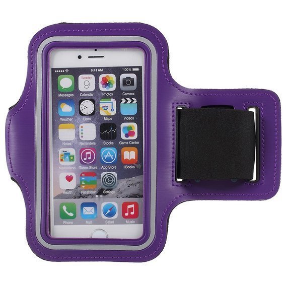 Armband 6" for Running / Sports AP05 purple