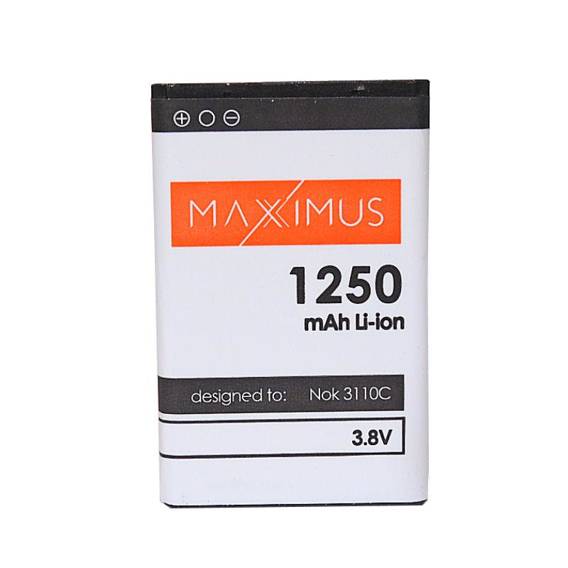 BAT MAXXIMUS NOKIA 3110c 1250mAh Li-ion BL-5C