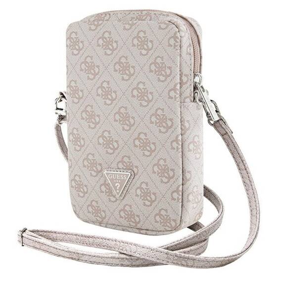 Bag Guess Zip 4G Triangle (GUWBZP4GFTSP) pink