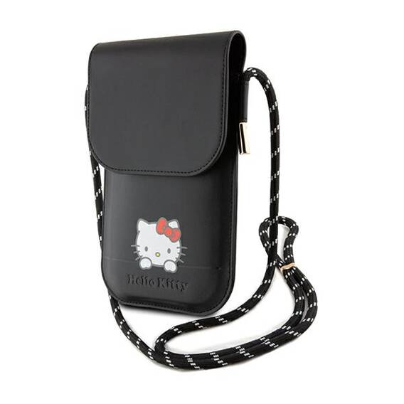 Bag Hello Kitty Leather Daydreaming Cord (HKOWBSKCDKK) black