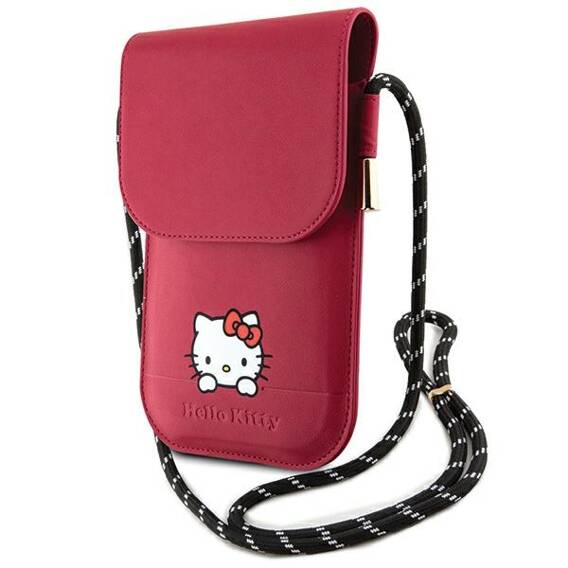 Bag Hello Kitty Leather Daydreaming Cord (HKOWBSKCDKP) pink