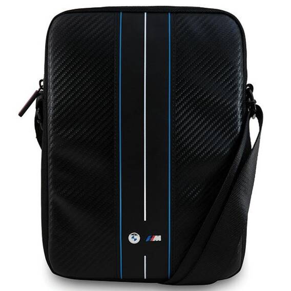 Bag TABLET 8" BMW Carbon Blue Stripes (BMTB8COMSCAKL) black