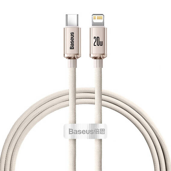 Baseus Crystal Shine USB-C - Lightning cable 1.2 m