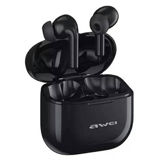 Bluetooth 5.3 Headphones + AWEI Docking Station (T1Pro) black