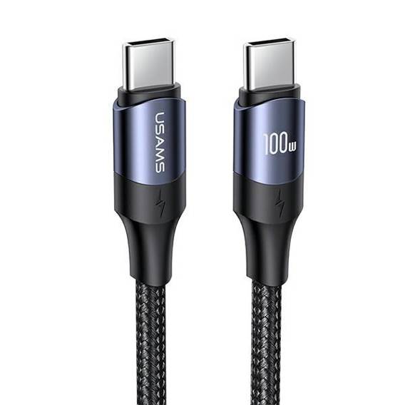 Cable 100W PD 1.2m USB-C - USB-C Usams U71 SJ524USB01 (US-SJ524) black