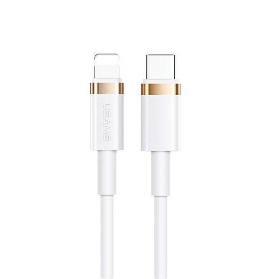 Cable 20W PD 1.2m USB-C - Lightning Usams U63 SJ484USB02 (US-SJ484) white