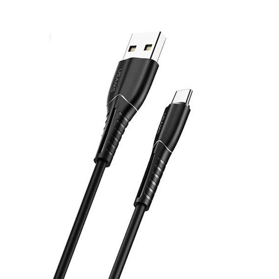 Cable 2A 1m USB - USB-C Usams U35 SJ366USB01 (US-SJ366) black