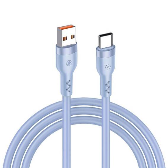 Cable 3A 1.2m USB - USB-C (120W FOR XIAOMI) T -PHOX BOLD light blue