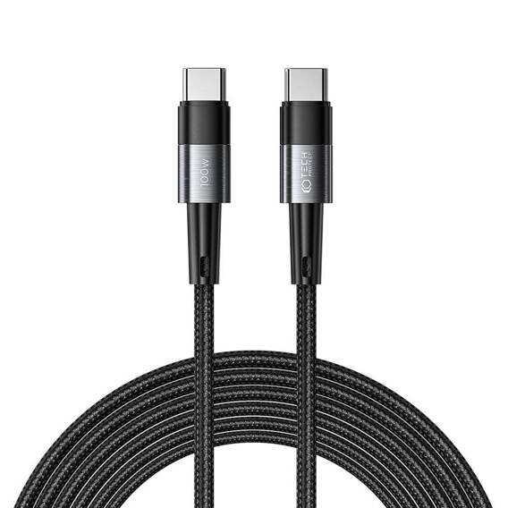 Cable 5A PD100W 3m USB-C - USB-C Tech-Protect Ultraboost grey