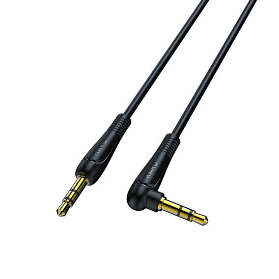 Cable AUX 1m minijack 3,5mm - minijack 3,5mm KAKU KSC-521 black