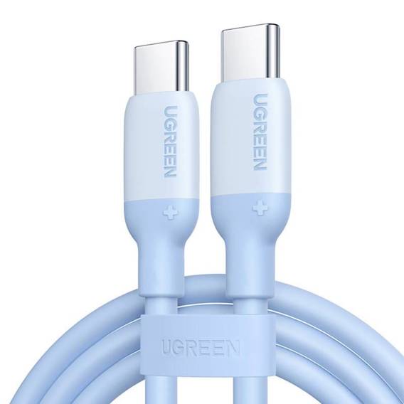 Cable USB-C to USB-C UGREEN 15280, 1.5m (blue)