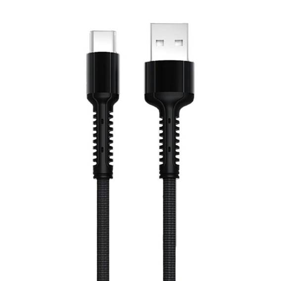 Cable USB LDNIO LS64 type-C, 2.4A, length: 2m