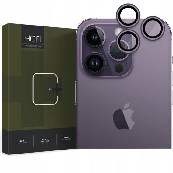 Camera Cover IPHONE 14 PRO / 14 PRO MAX HOFI CamRing Pro+ Deep Purple purple