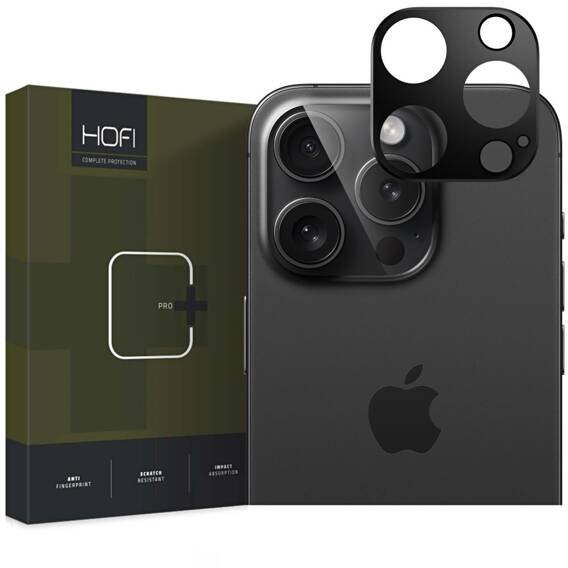 Camera Cover IPHONE 16 PRO / 16 PRO MAX HOFI AluCam Pro+ black