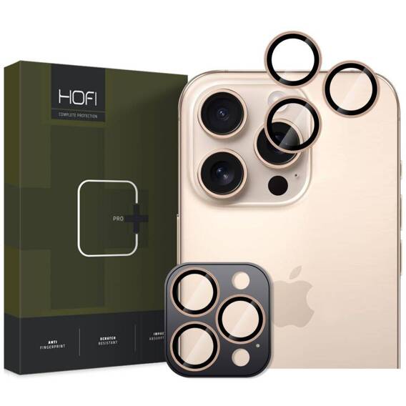 Camera Cover IPHONE 16 PRO / 16 PRO MAX HOFI CamRing Pro+ Desert Titanium