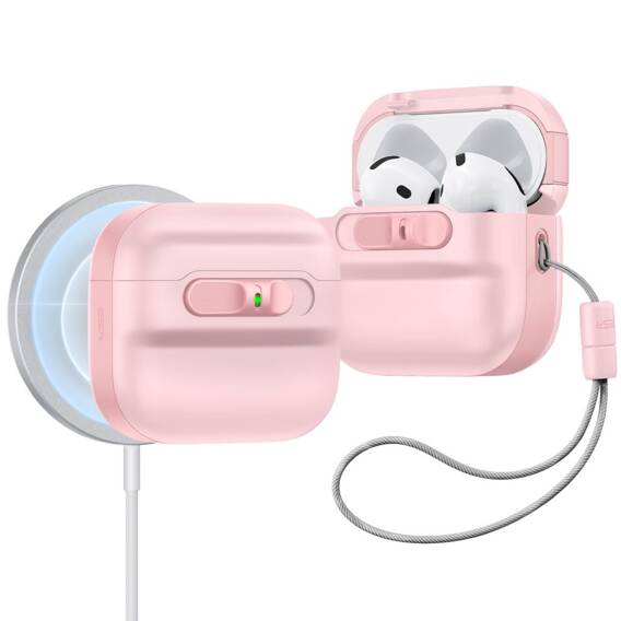 Case APPLE AIRPODS 4 ESR Pulse Halolock Magsafe pink