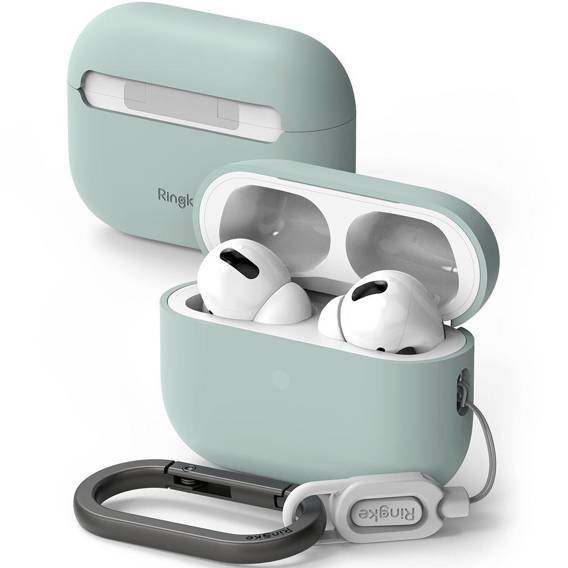 Case APPLE AIRPODS PRO Ringke Silicone Seafoam