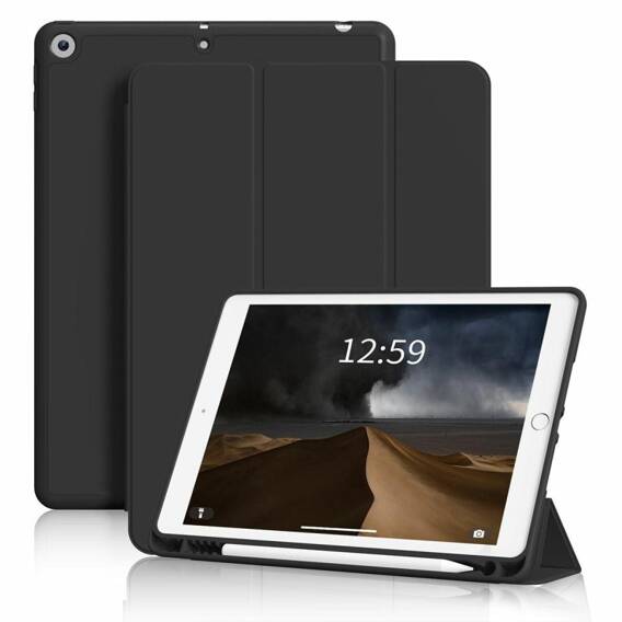 Case APPLE IPAD 10.2 (7GEN / 8GEN / 9GEN) Small Texture 1 black