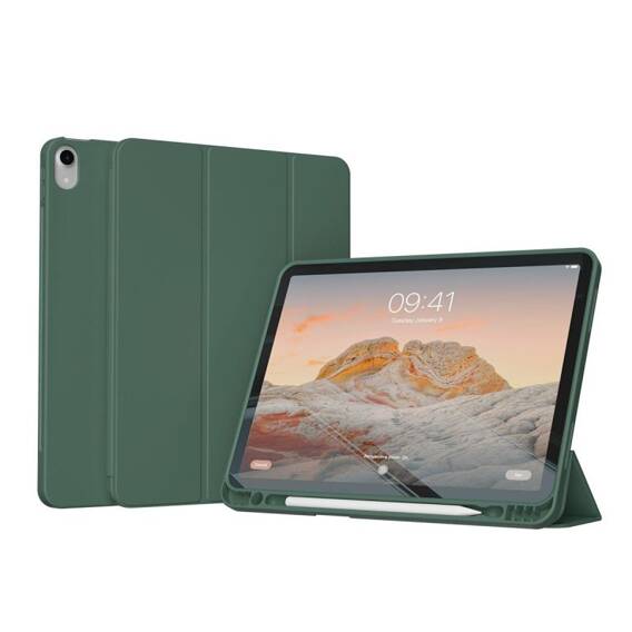 Case APPLE IPAD AIR 10.9 (4GEN / 5GEN) Small Texture 1 green