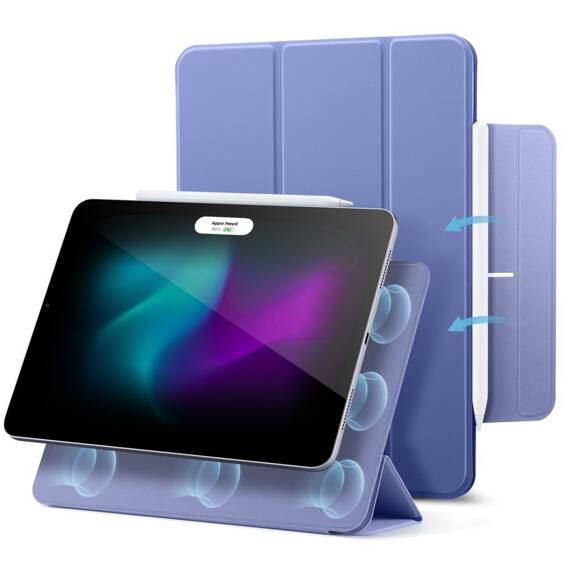 Case APPLE IPAD PRO 12.9 (4GEN / 5GEN / 6GEN) / AIR 13.0 (6GEN) ESR Rebound Magnetic purple