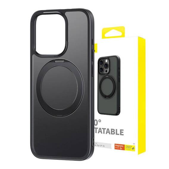 Case APPLE IPHONE 15 Baseus CyberLoop Series black