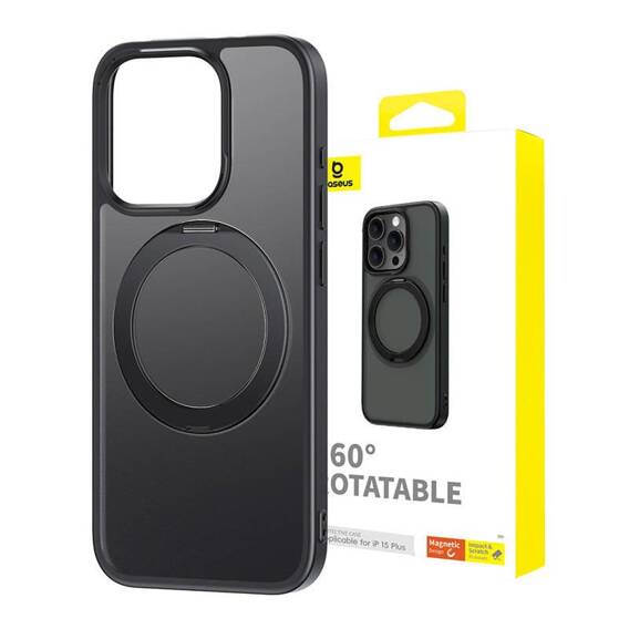 Case APPLE IPHONE 15 PLUS Baseus CyberLoop Series black