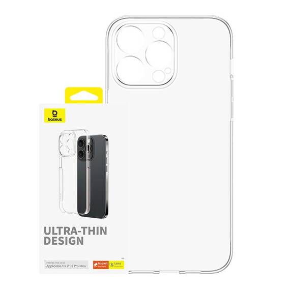 Case APPLE IPHONE 15 PRO MAX Baseus OS-Lucent Series transparent