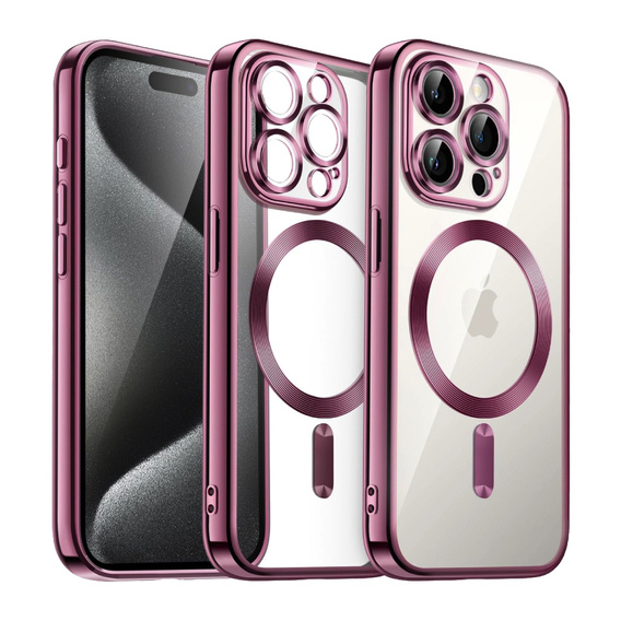 Case APPLE IPHONE 15 PRO MAX Nexeri MagSafe Case pink