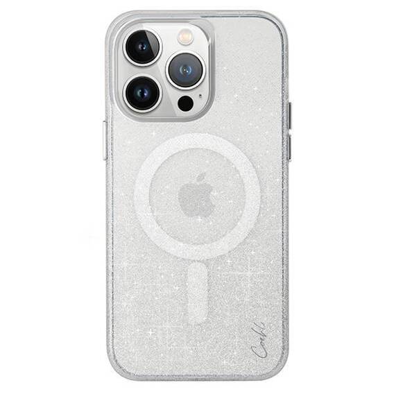 Case APPLE IPHONE 15 PRO MAX UNIQ Coehl Lumino Magnetic Charging silver