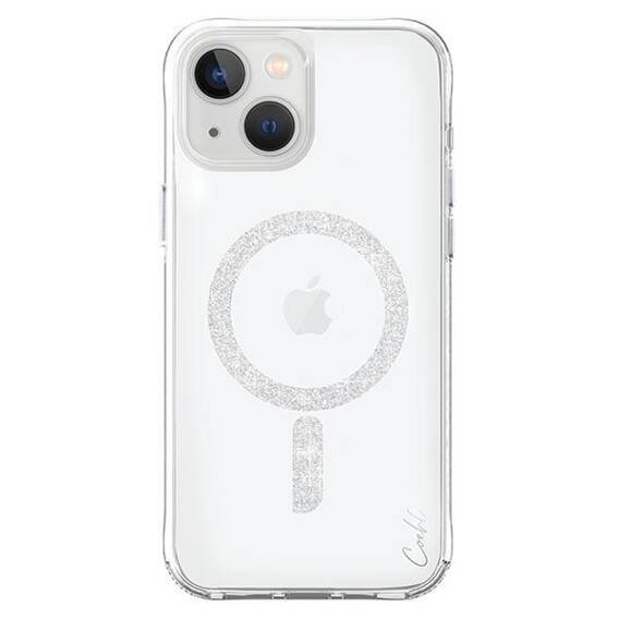 Case APPLE IPHONE 15 UNIQ etui Coehl Glace Magnetic Charging silver