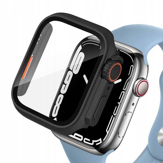 Case APPLE WATCH 10 (46MM) Tech-Protect Defense360 Black / Orange