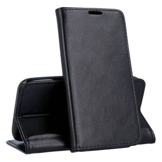 Case HONOR X6A Wallet with a Flap Leatherette Holster Magnet Book black