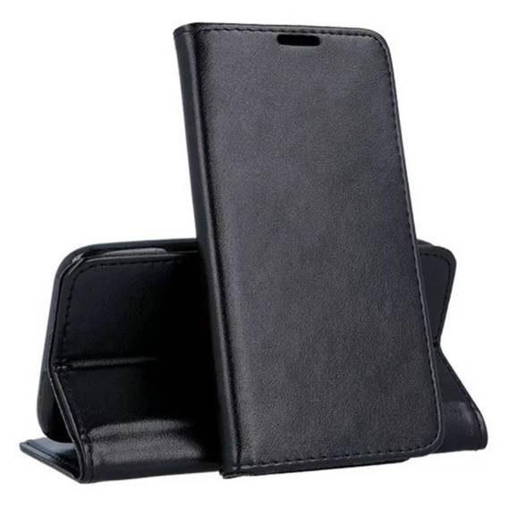 Case HUAWEI P20 LITE Wallet with a Flap Leatherette Holster Magnet Book black