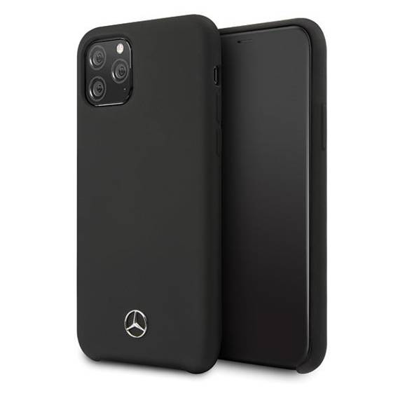 Case IPHONE 11 PRO Mercedes Hardcase Silicone Line black