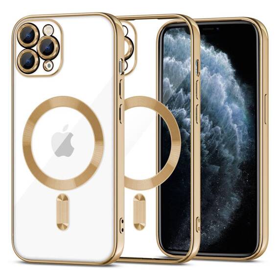 Case IPHONE 11 PRO Tech-Protect MagShine gold