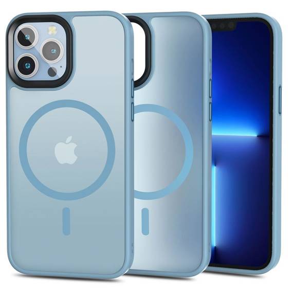 Case IPHONE 13 PRO MAX Tech-Protect Magmat MagSafe Matte Sierra Blue