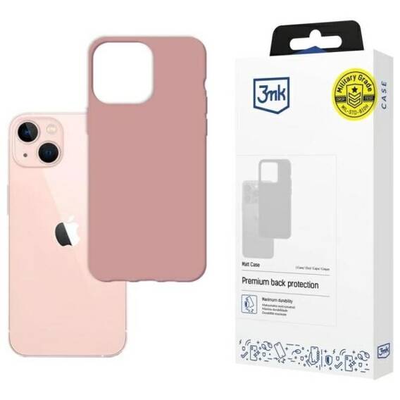 Case IPHONE 14 PLUS / 15 PLUS 3mk Matt Case lychee