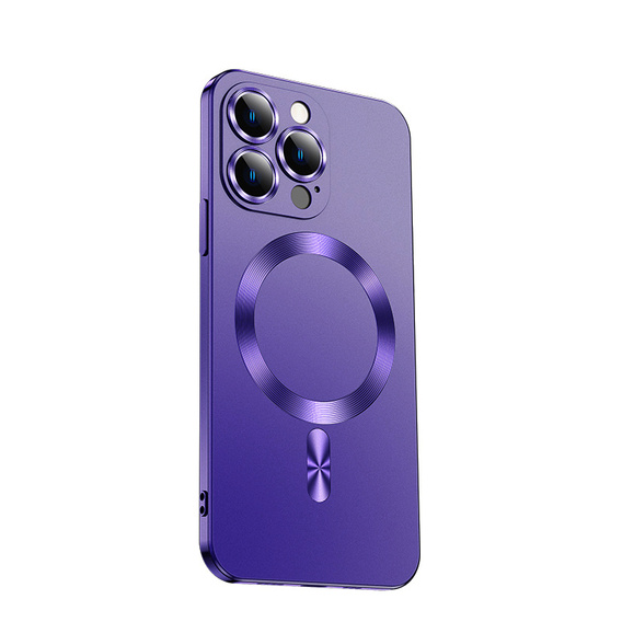 Case IPHONE 14 PLUS Soft MagSafe purple