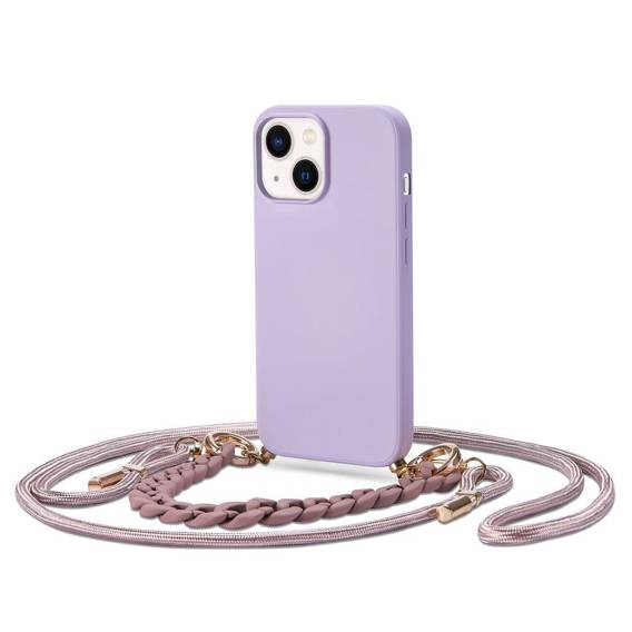 Case IPHONE 14 PLUS Tech-Protect Icon Chain purple
