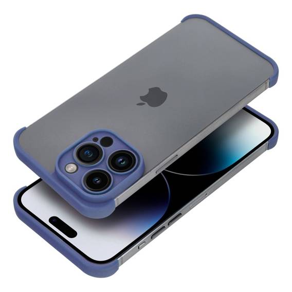 Case IPHONE 14 PRO Edge and Lens Protector blue