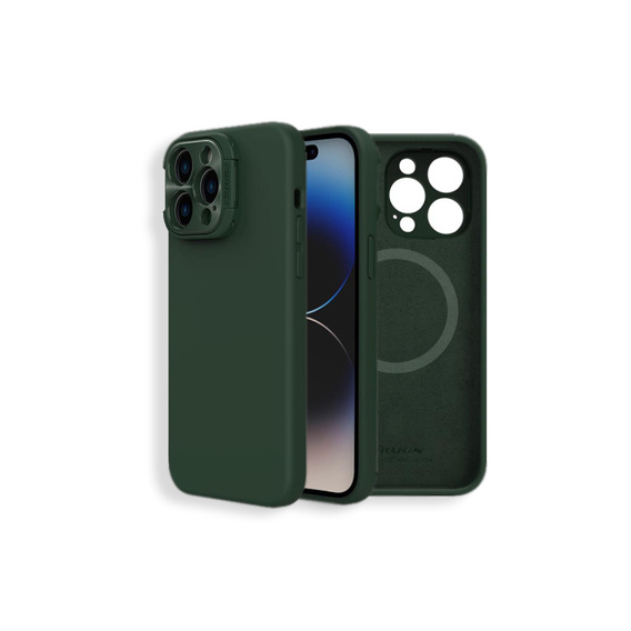 Case IPHONE 14 PRO MAX Nillkin Lenswing Magnetic green