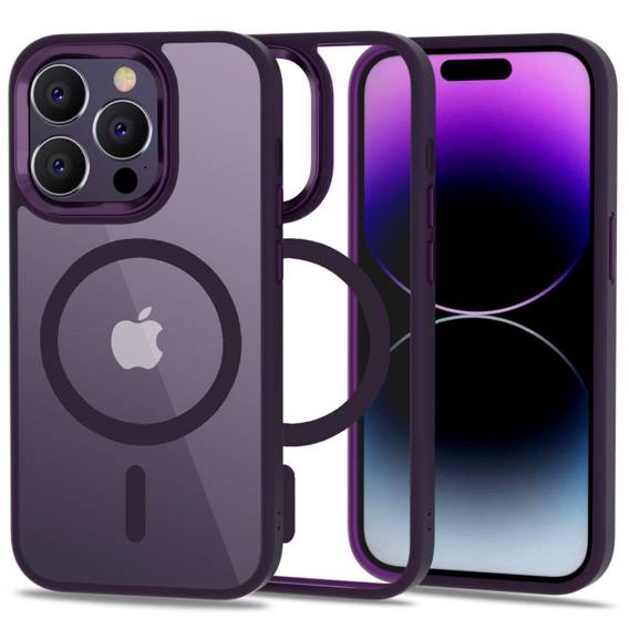 Case IPHONE 14 PRO MAX Tech-Protect Magmat MagSafe purple