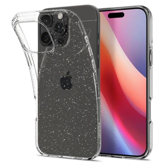 Case IPHONE 16 PRO MAX Spigen Liquid Crystal Glitter transparent