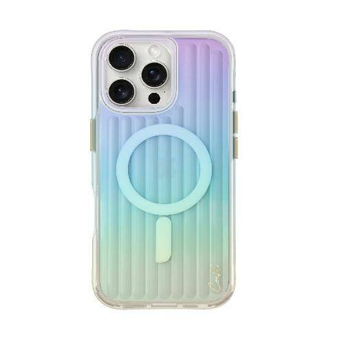 Case IPHONE 16 PRO MAX UNIQ Coehl Linear Magnetic Charging Opal transparent