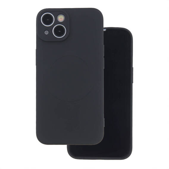 Case IPHONE 16 PRO Simple Color Mag black